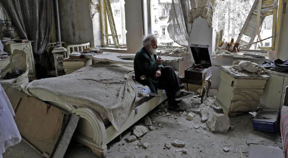 Musica tra le macerie di Aleppo