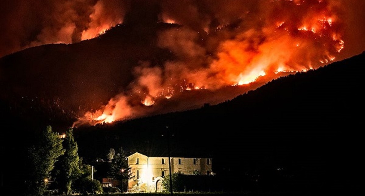incendio-monte-morrone-Sulmona