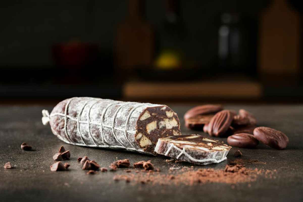 ricetta del salame al cioccolato