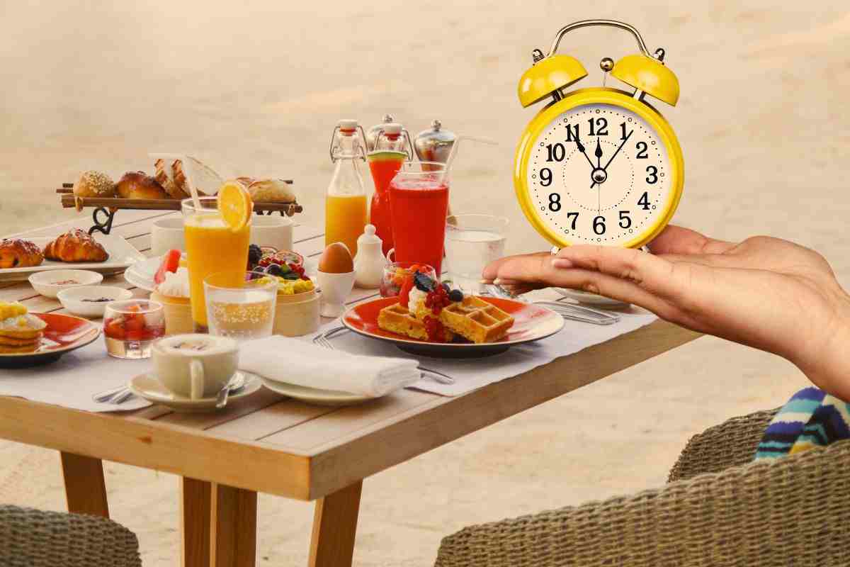 l'orario giusto per far colazione in estate