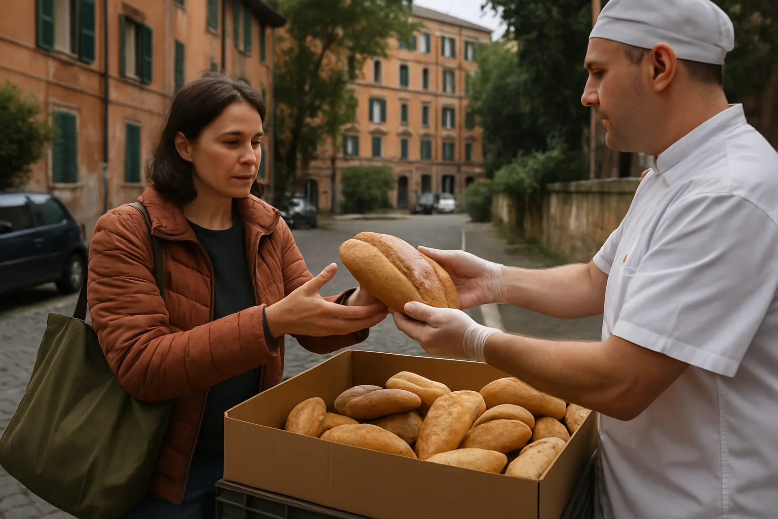 Spreco alimentare e welfare: il modello del pane invenduto a Roma